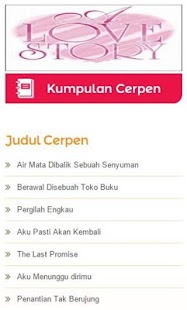 Cerpen Cinta Remaja - Android Apps on Google Play