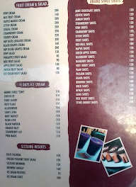 Ridhi Sidhi Under Sky Cafe menu 3