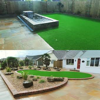 Decking - Brickwork - ponds - lawns album cover