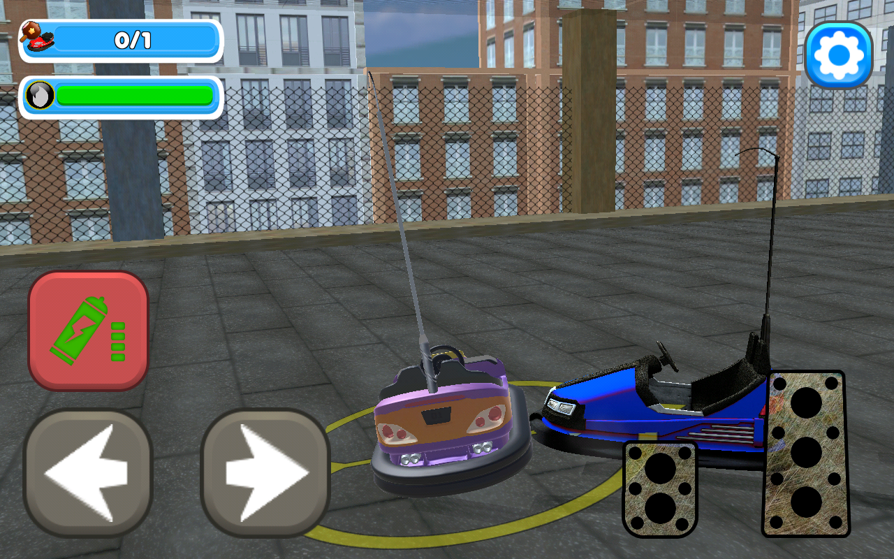   Bumper Cars Blocky Destruction- 스크린샷 