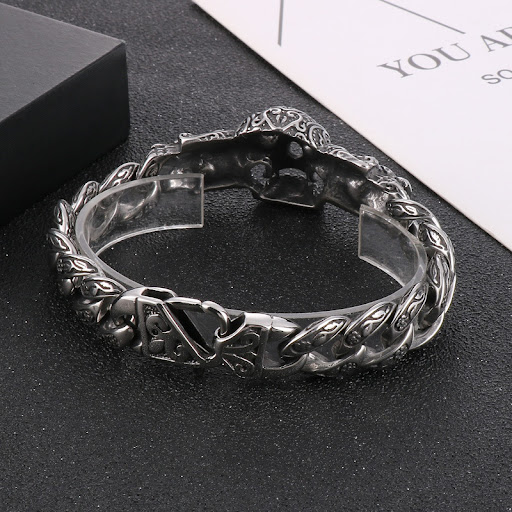 Title 7, European And American Punk Stainless Steel Jewe...