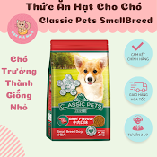 Thức Ăn Hạt Cho Chó Trưởng Thành Giống Chó Nhỏ Vị Bò Nướng - Classic Pets Small Breed Beef