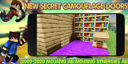 Mods Secret Rooms Camouflage Doors Programme Op Google Play