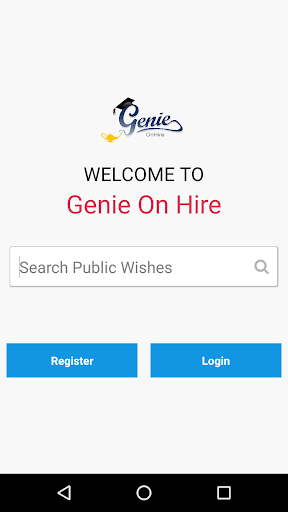 Screenshot Genie On Hire