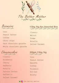 The Batter Matter menu 1