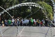 Ace Magashule supporters have come out in numbers at the magistrate's court in Bloemfontein.