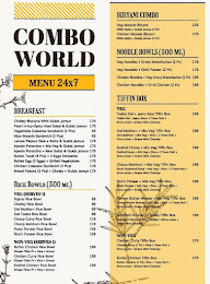 Combo World menu 1