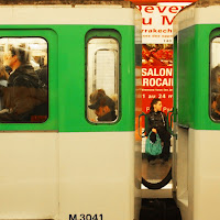 Alla fermata della metropolitana di 