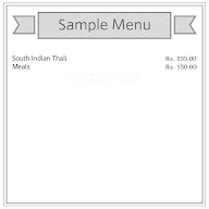 Hotel Raaj Bhavan menu 1