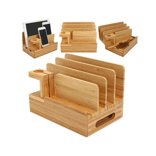 Title 4, Multifunctional Smart Phone Charging Rack Craft...