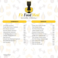 Fit Food Meal menu 2