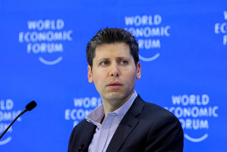 Sam Altman, CEO of OpenAI in Davos, Switzerland, January 18 2024. Picture: REUTERS/Denis Balibouse