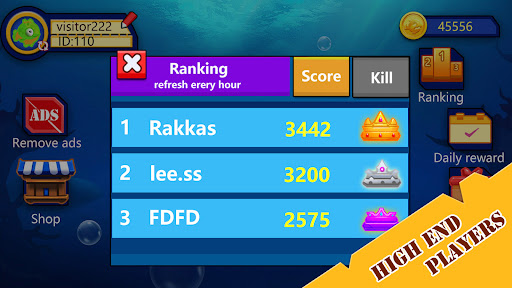 Screenshot Fish.io Battle