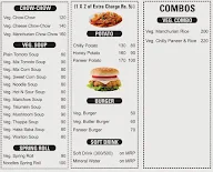 Jazzy Fast Food menu 2