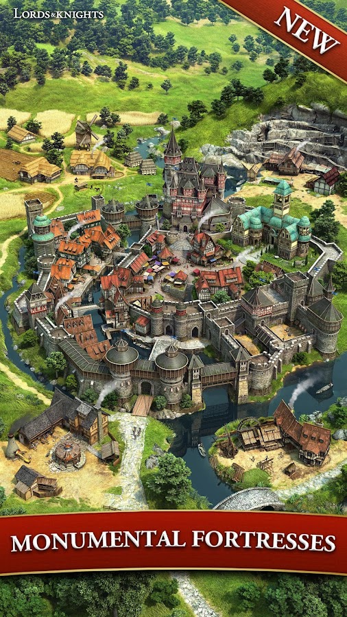    Lords & Knights - Strategy MMO- screenshot  