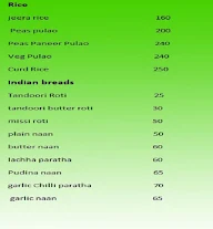 Mughlai Thali menu 8