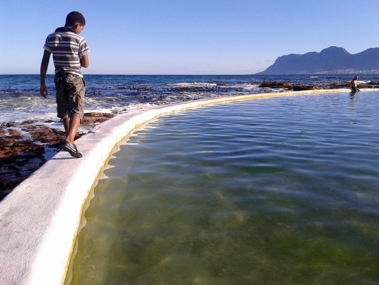 The draft Coastal Bylaw protects public right to access beach and coastal facilities, such as the Dalebrook tidal pool in Kalk Bay pictured here, but it is being criticised as draconian law enforcement.