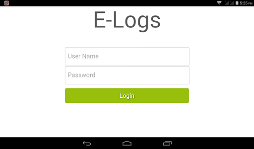 E-Logs Tablet App