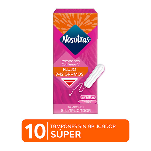 Tampones Super Sin Aplicador Unidades