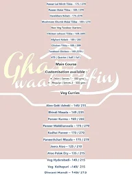 Gharwaalatiffin menu 4