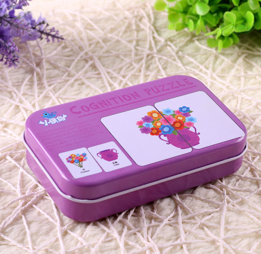Title 5, Childrens Literacy Cognitive Cards Baby Iron B...