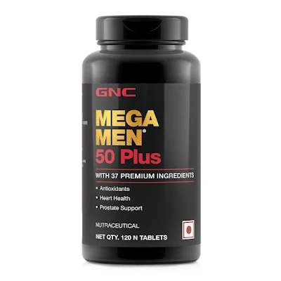 GNC Mega Men 50 Plus Tablets - 120s