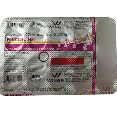 Wingesic MR Tab 10s