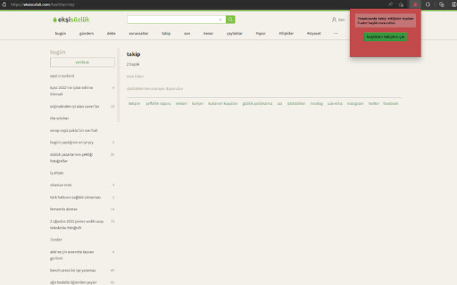 ekşisözlük başlık takip etmecisi