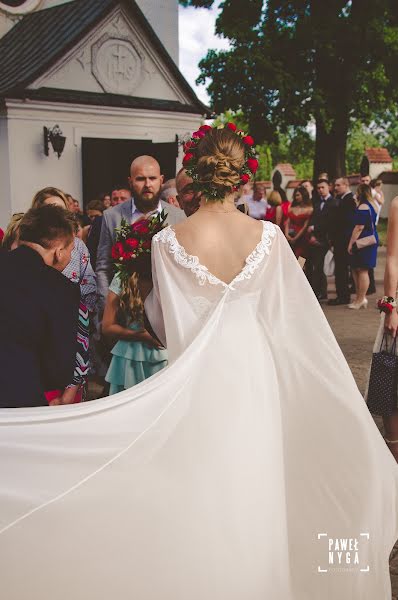 Wedding photographer Paweł Nyga (pnygafotografia). Photo of 28 August 2018