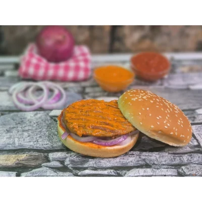 Grilled Chicken Makhani Burger