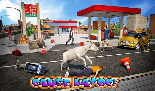 Crazy Goat in Town 3D