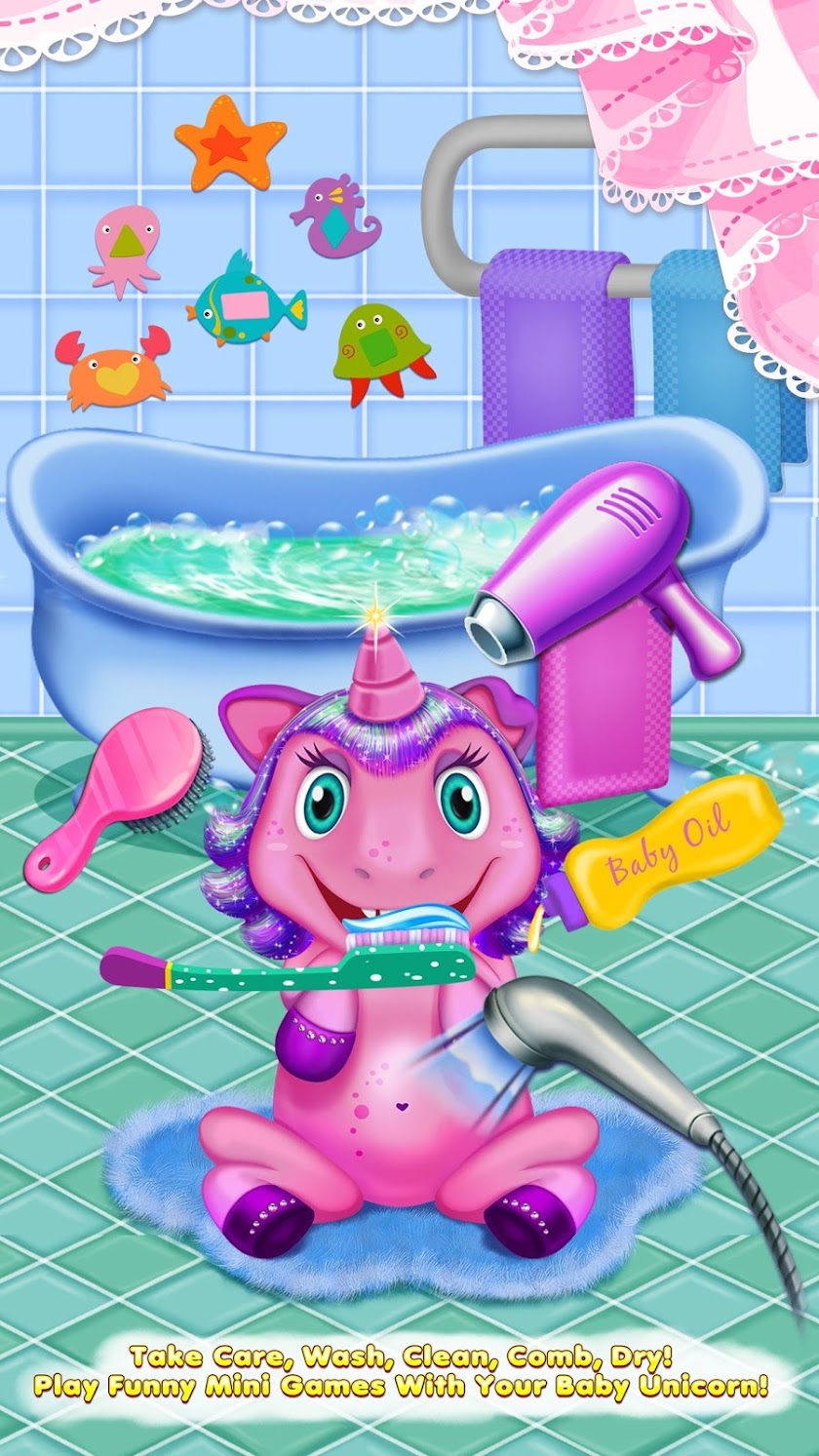 My Baby Unicorn Care FULL Screen 2