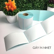 Giấy In Nhiệt - In Mã Vạch - In Tem - Decal Nhiệt 500 Tem ( Size 100X150 Mm ) - Dc3914