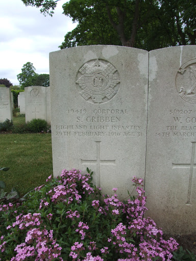 Samuel Gribben grave