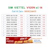 Sim Viettel Số Đẹp Số 14 Đăng Ký Được Gói V120N