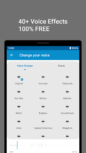 Screenshot Super Voice Changer & Effects