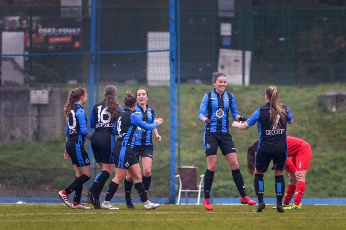 Vrouwen Club Brugge tanken vertrouwen tegen Merkem