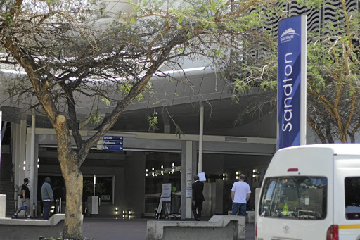 The city cut off water supply to the Gautrain station in Sandton due to unpaid property taxes. /KABELO MOKOENA