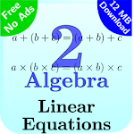 Cover Image of Descargar Algebra Tutorial 2: Linear Eqs 1.0.6 APK