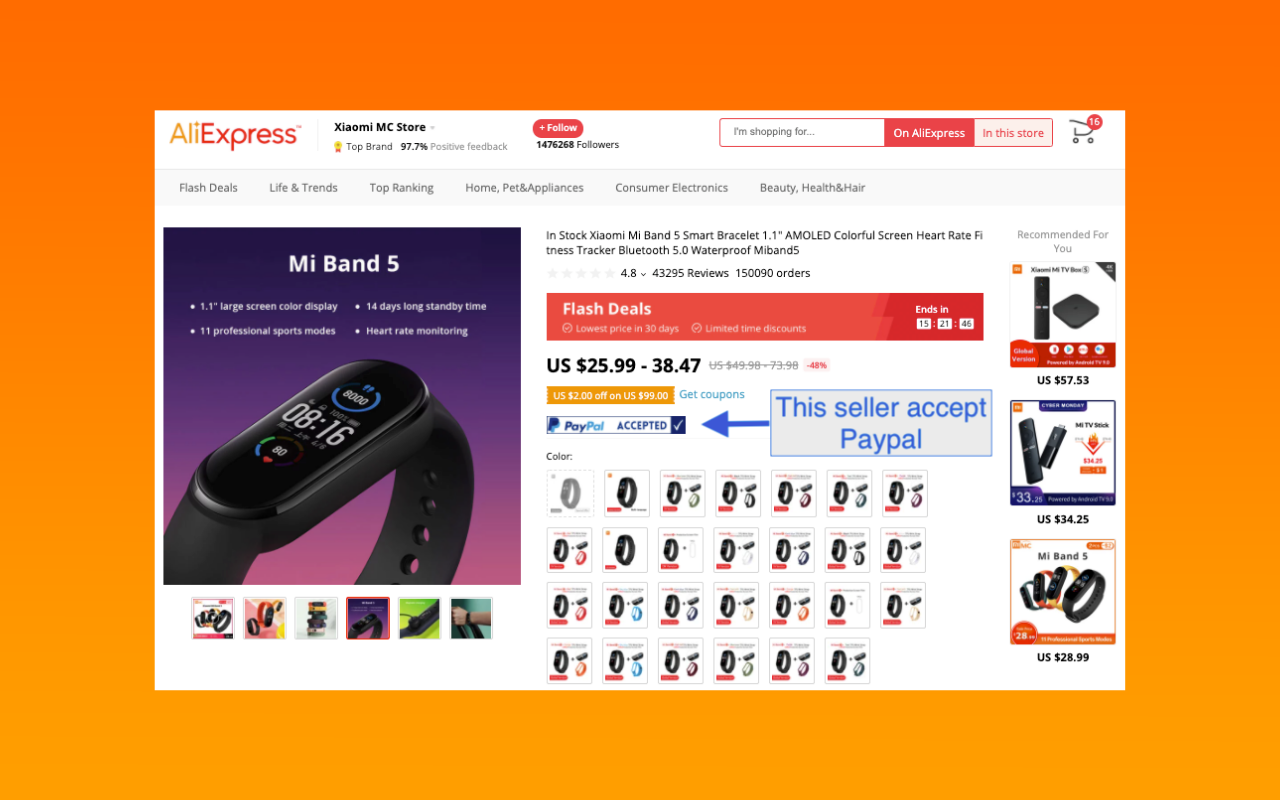 AliExpress Paypal Preview image 3