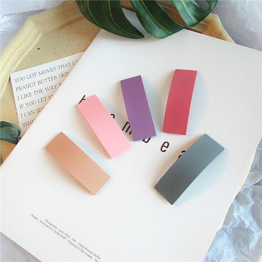 Title 9, Temperament haarspeld met mat frosted candy des...