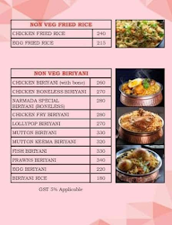 Narmada Chain Of Restaurants menu 2