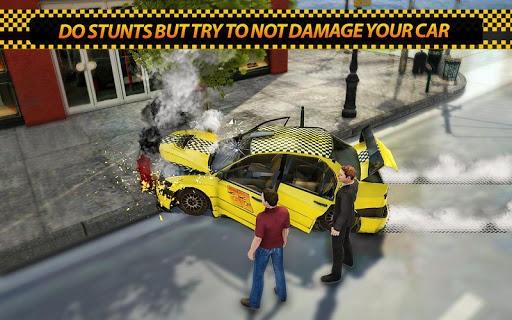 Taxi Driver  Crazy Demolition Taxi City Rush