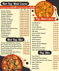 Mithila's Kitchen menu 1