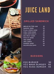 Juice Land menu 4