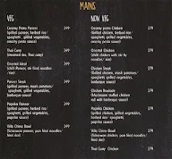 Villa 167 menu 5