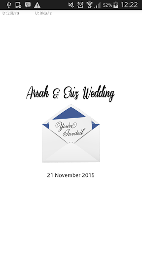 Arsah and Eriz Wedding