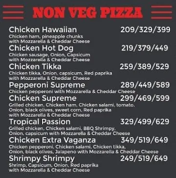 Gully Boy Pizza menu 