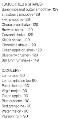 Fit Food 27 menu 1