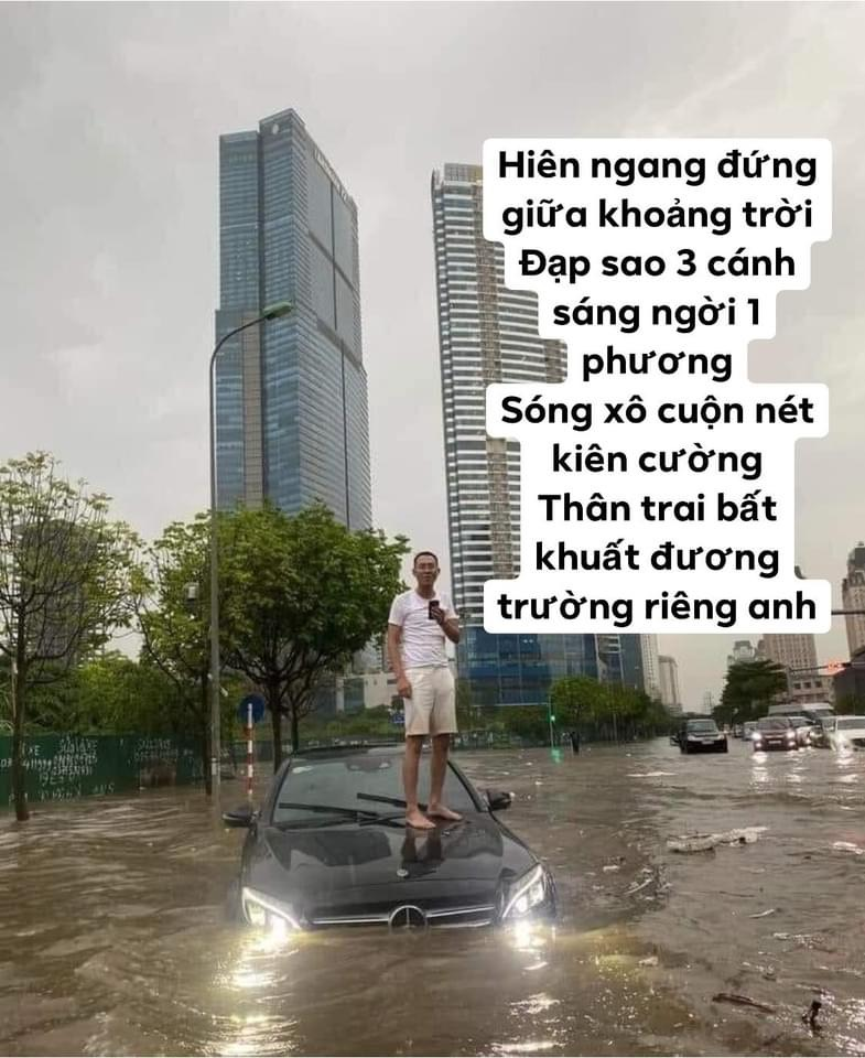 Chứng sĩ hiên ngang giữa thời tiết Hà Nội